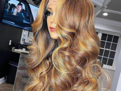 Human hair 26 inches frontal wig