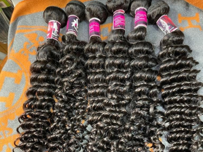 Water waves human hair bundles 20 inches