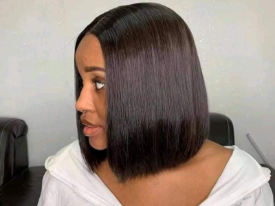10 inches human hair bob wig