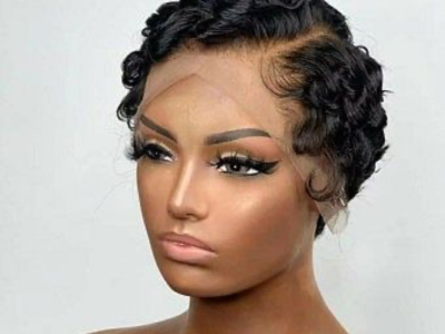 Human hair frontals wig