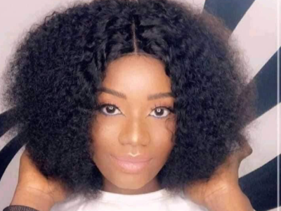 Full kinky wig with closure