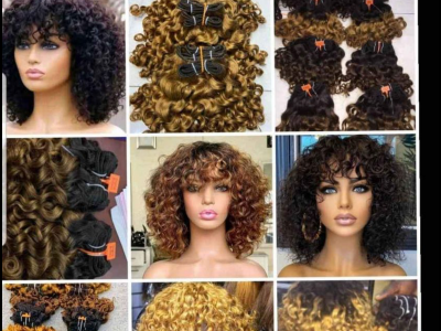 Full Kinky human hair wigs