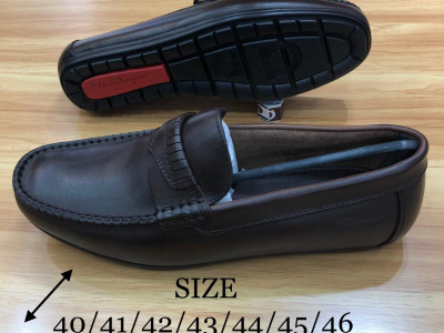 Mail moccasin shoes