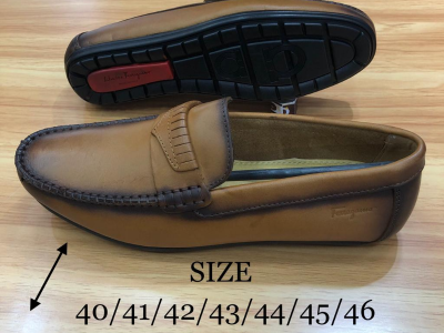 Mail moccasin shoes