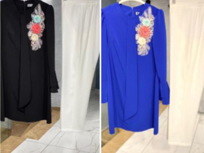 Female Two Piece Gown
