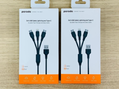 3 in 1 USB ligtning Cable and Type C