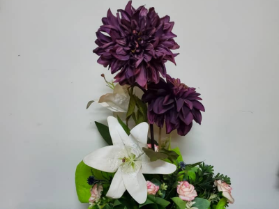 Vase and Flowers
