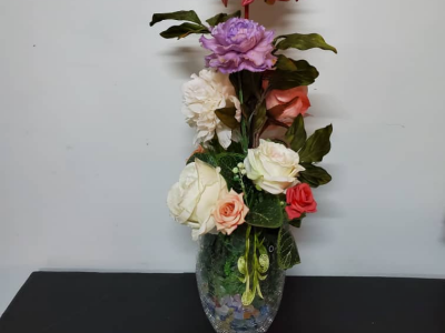 Vase and Flowers