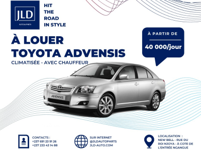 Toyota Avensis For Rentals
