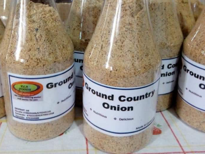 Ground country onion