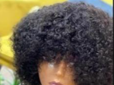 Afro human hair