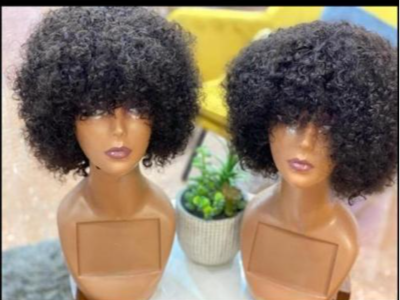 Afro human hair
