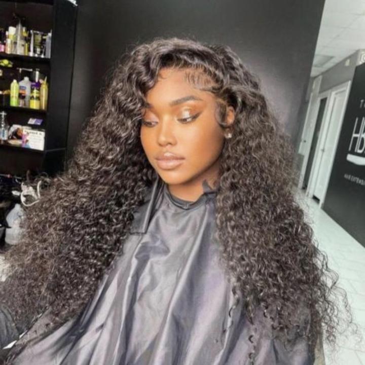 24 inches curly wig