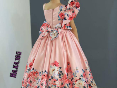 Baby gown and crown