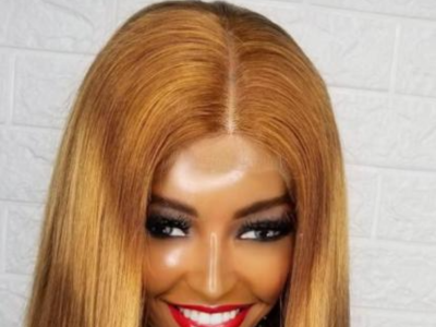 Bone straight wig