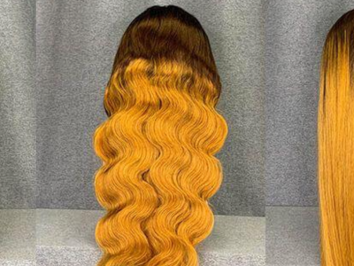 Frontal lace wig