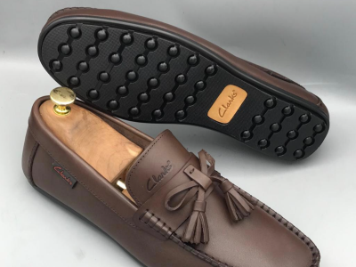 Mocassins Clarke Marron