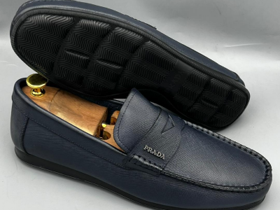 Mocassins Prada Blue
