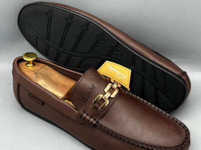 Mocassins Clarke Marron