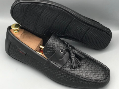 Mocassins Clarke Noire 2 Crampons