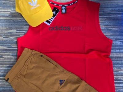 Adidas (cap, top &  trouser)