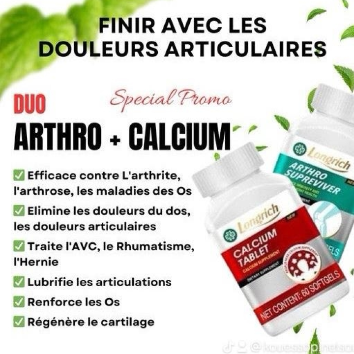 arthro plus calcium longrich