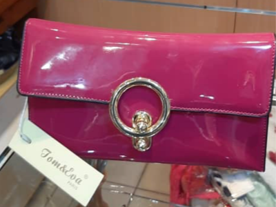 Porte feuille en cuir TOM & EVA