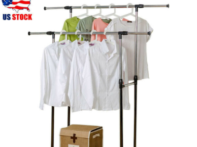 Silver chrome Clothes hanger