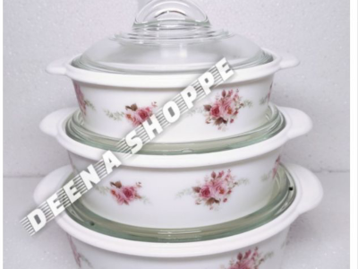 Porcelain dinner serving set