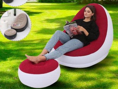 Stylish inflatable sofa set