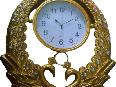 Classy golden clock