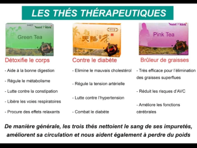 Thés thérapeutiques Longrich