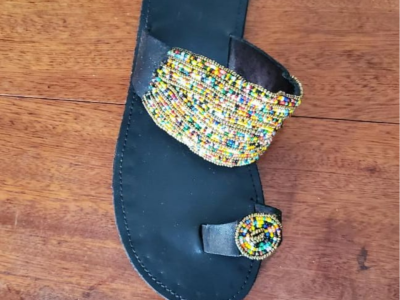 Beaded Slippers
