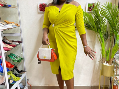 Lady’s classy dress
