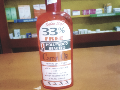 Carrot oil