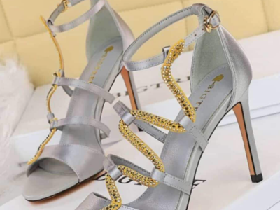 High heel sandals