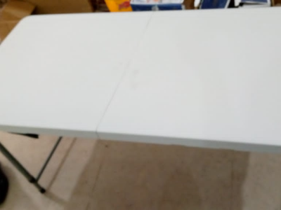 Plastic table