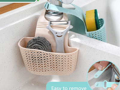 Sink sponge storage