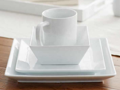 Série de 16 plats de service