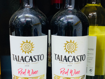 Talacasto red wine