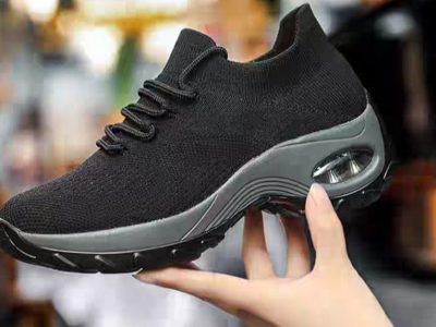 Women sneaker rocking shoes
