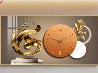 horloge murale décorative et cadres