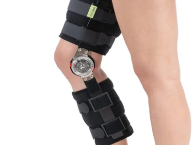 Adjusted knee brace