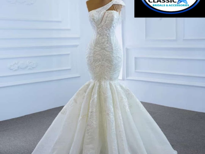 Luxury wedding mermaid gown
