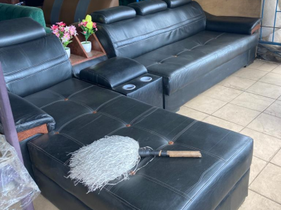 Quality leather couch