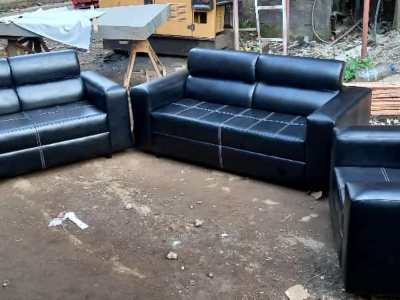 Leather material  couch