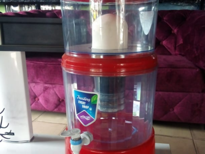 Red water filter