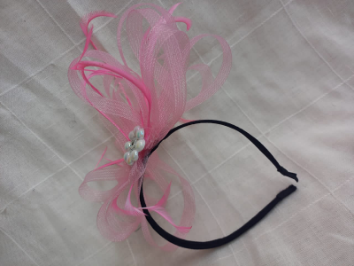 Pink piece female headband