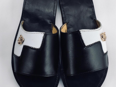 Male leather Slippers
