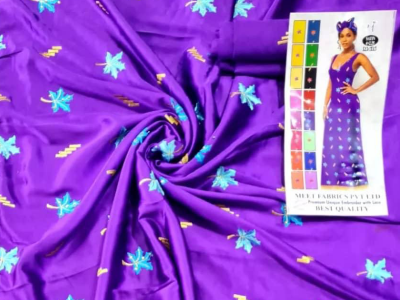 Fabric ( soie gold)